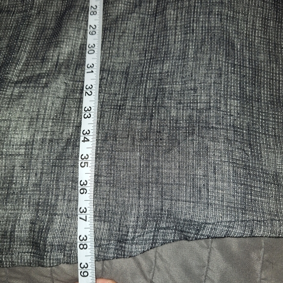 Democracy Moa Neck One Bottom 100%Linen Black Tunic - 1X Retail $148 - Picture 11 of 11